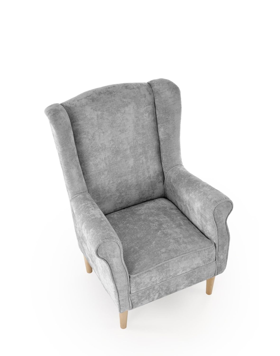 fotel wypoczynkowy hermes, szary