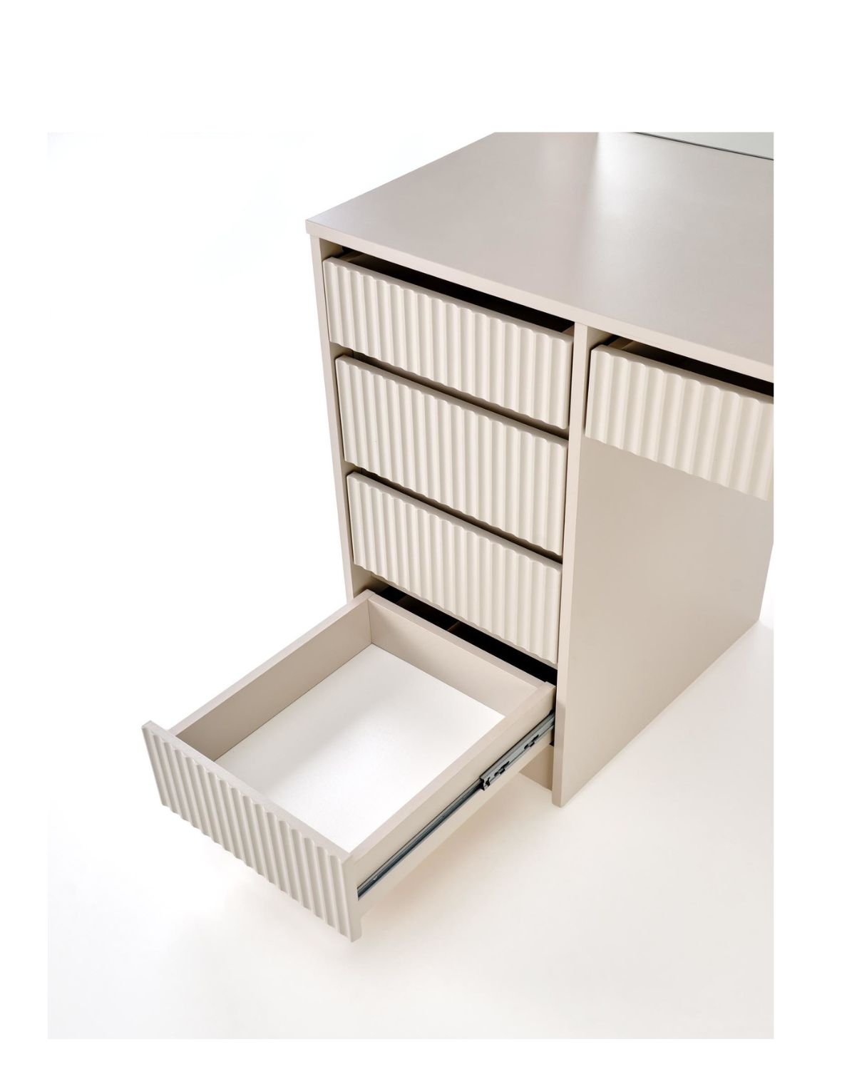 toaletka z lustrem hollywood 2 xl, kaszmir