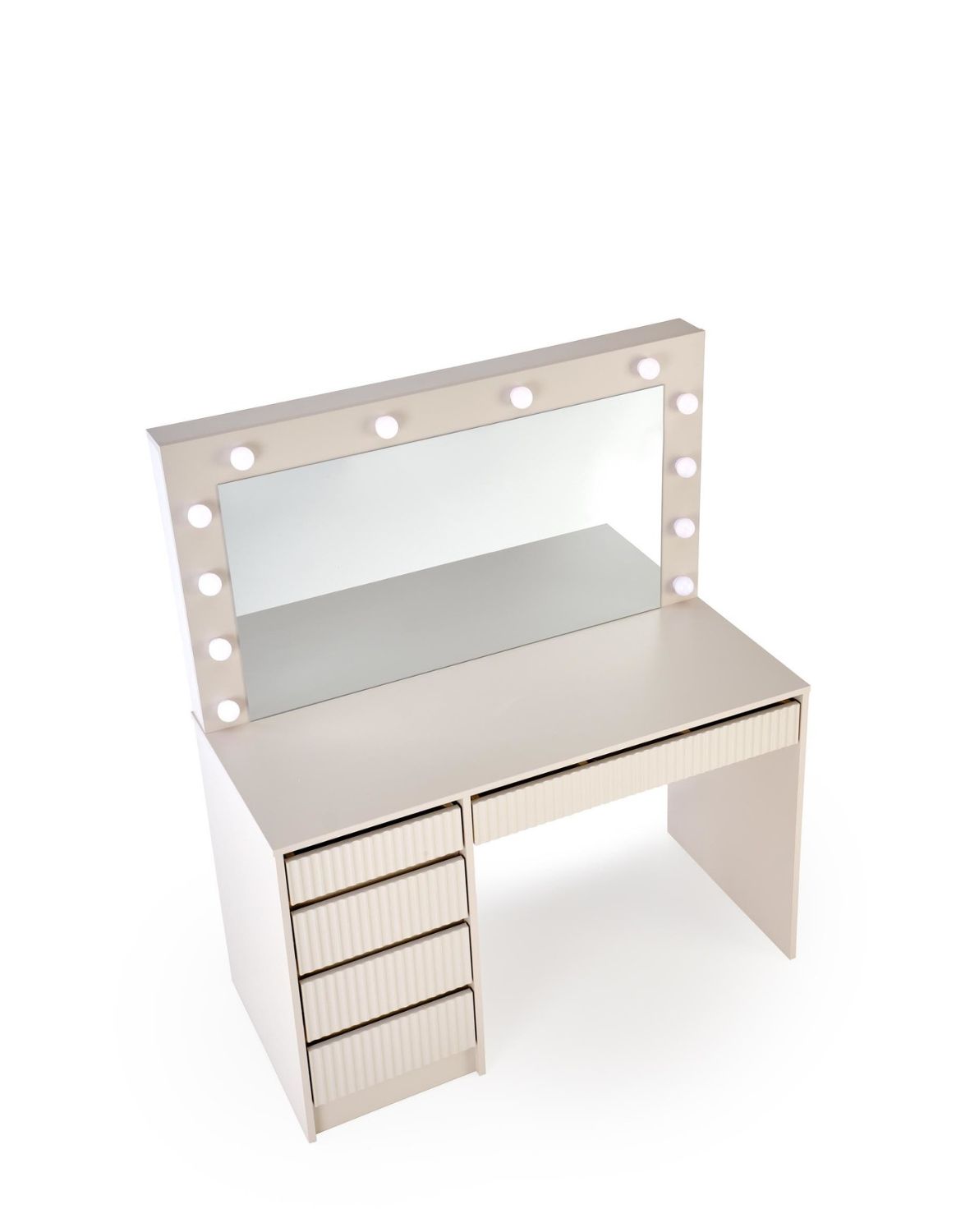 toaletka z lustrem hollywood 2 xl, kaszmir