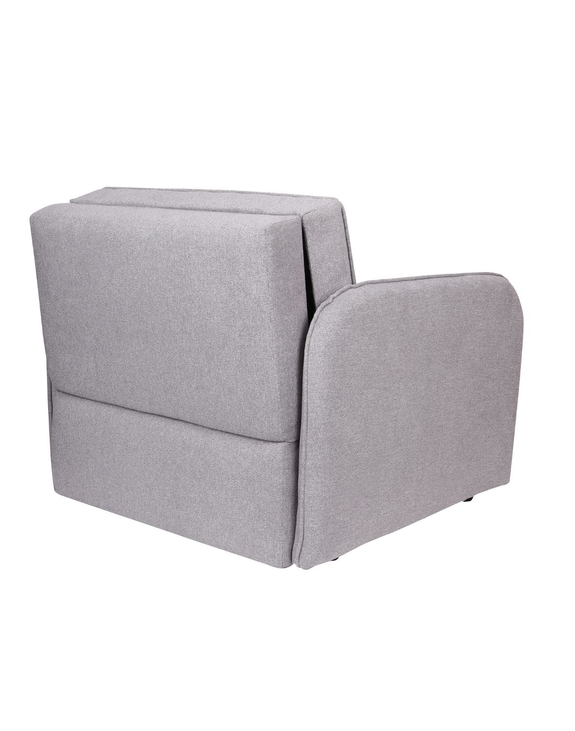 jednoosobowy fotel rozkładany ozi i szary