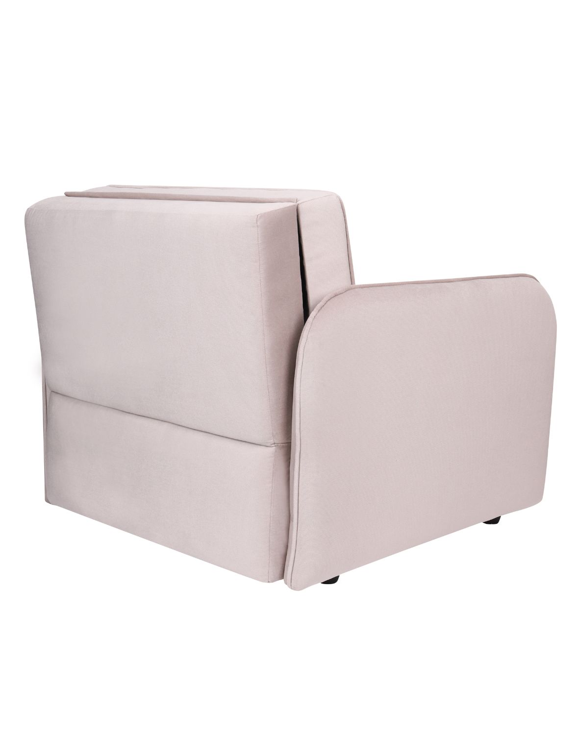 jednoosobowy fotel rozkładany ozi i beżowy