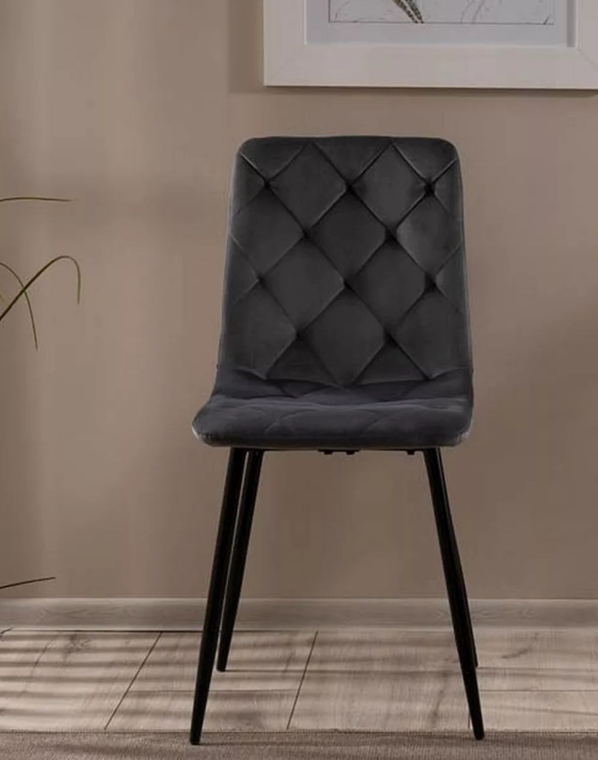 krzeslo jerry velvet czarne