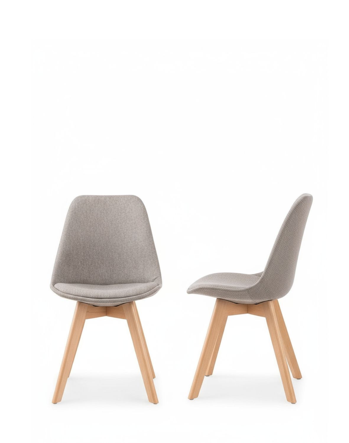 krzesło do jadalni k303, jasny popiel, buk