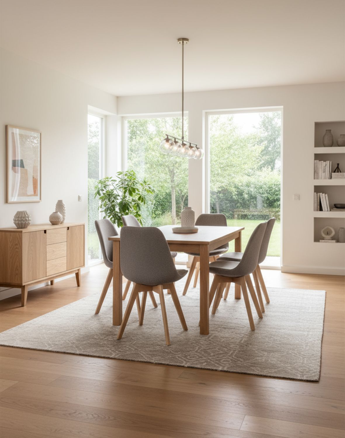 krzesło do jadalni k303, jasny popiel, buk