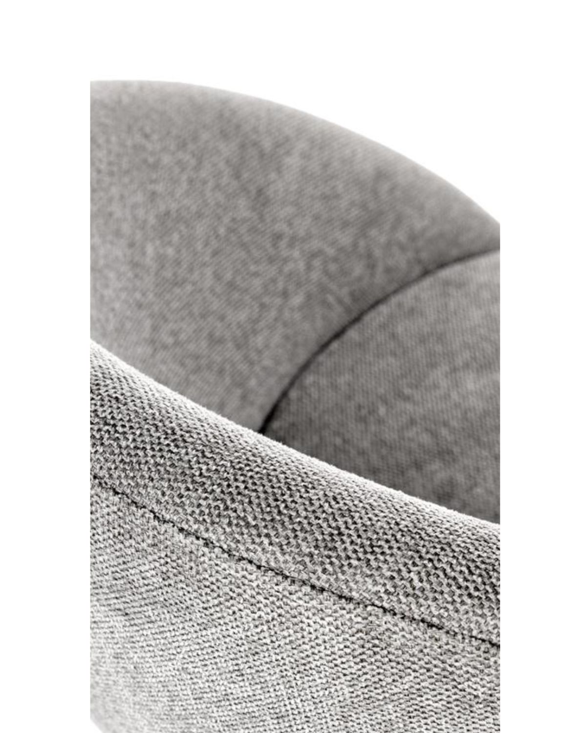 krzesło do jadalni k482, nowoczesne, szare