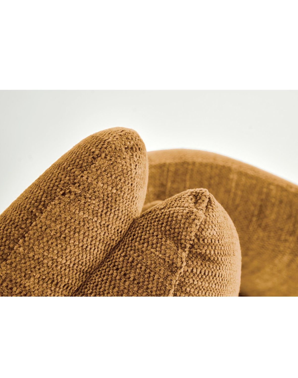 krzesło obrotowe K495, musztardowe