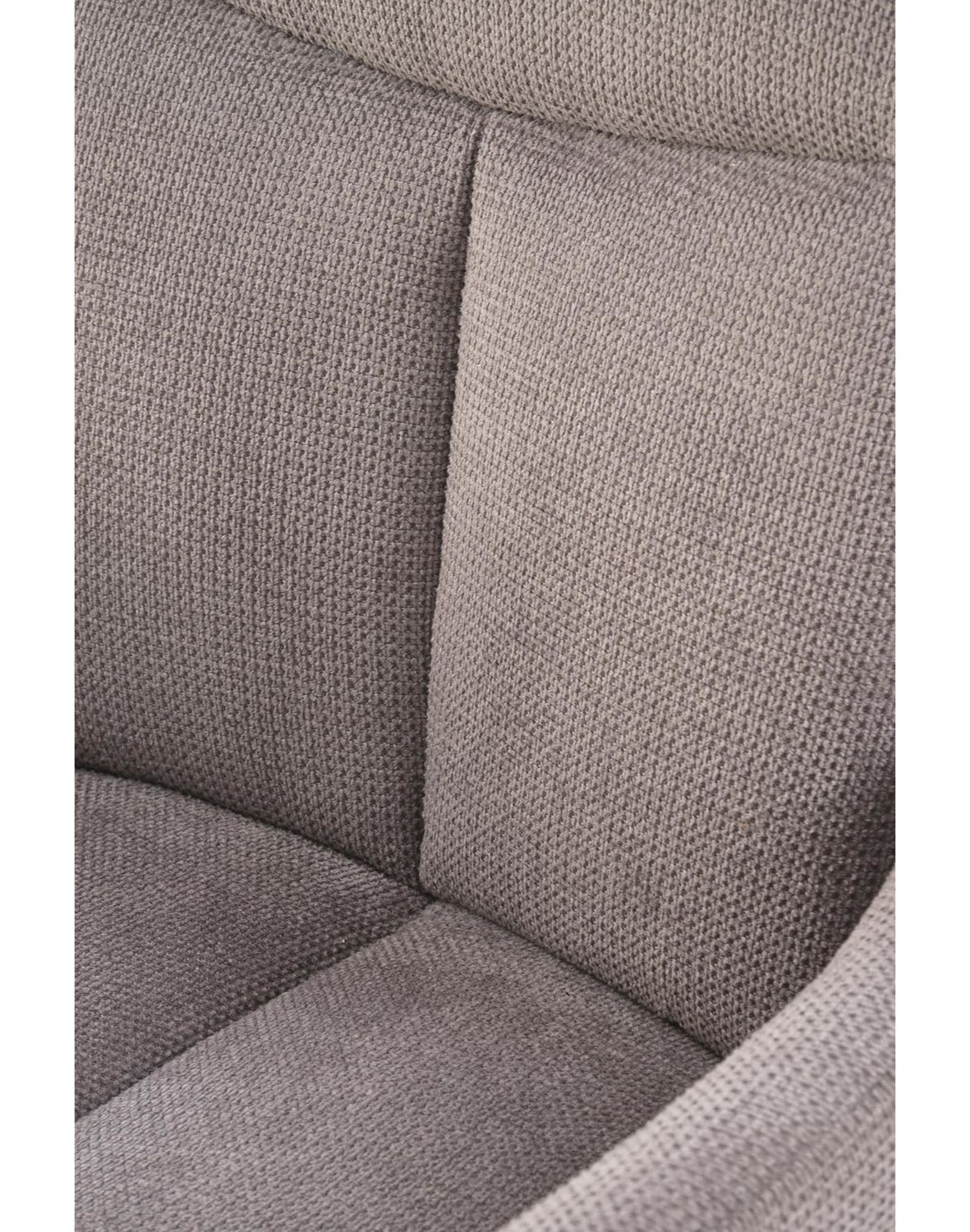 krzesło obrotowe k536, tapicerowane, szare