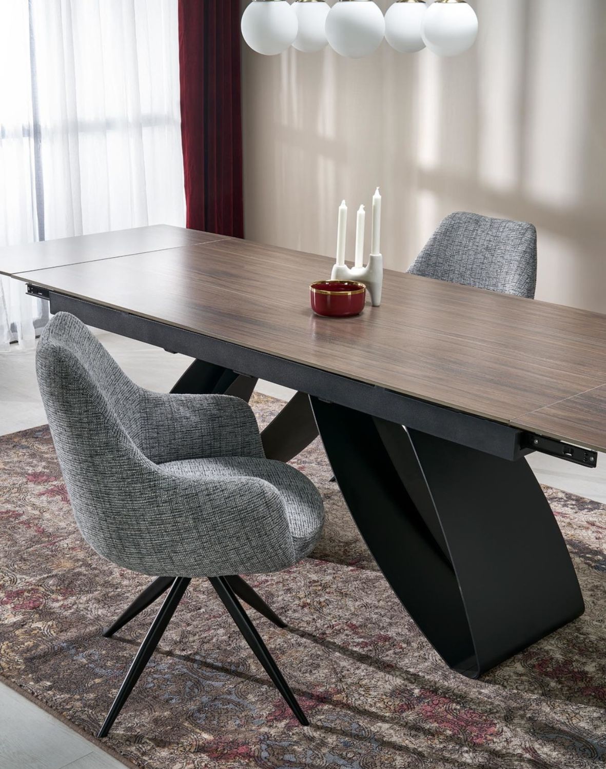 kzesło z funkcją obracania k564, szare