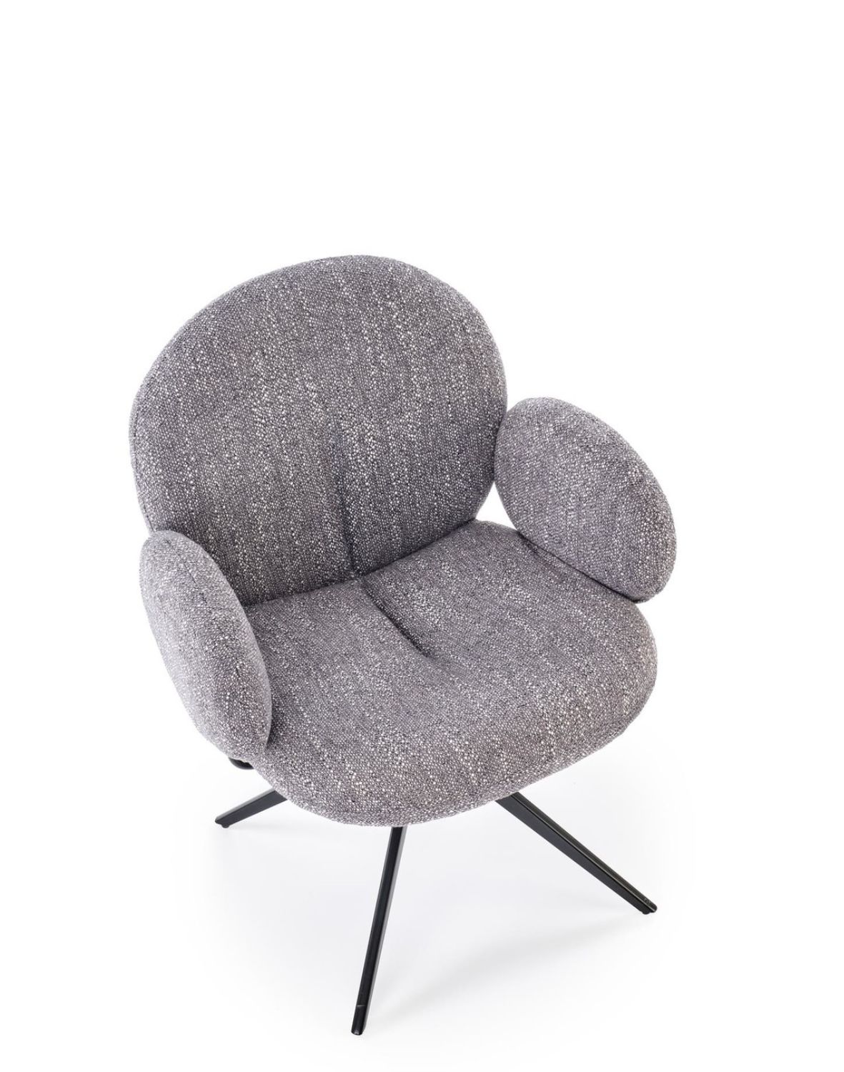 krzesło z funkcją obracania k568, szare