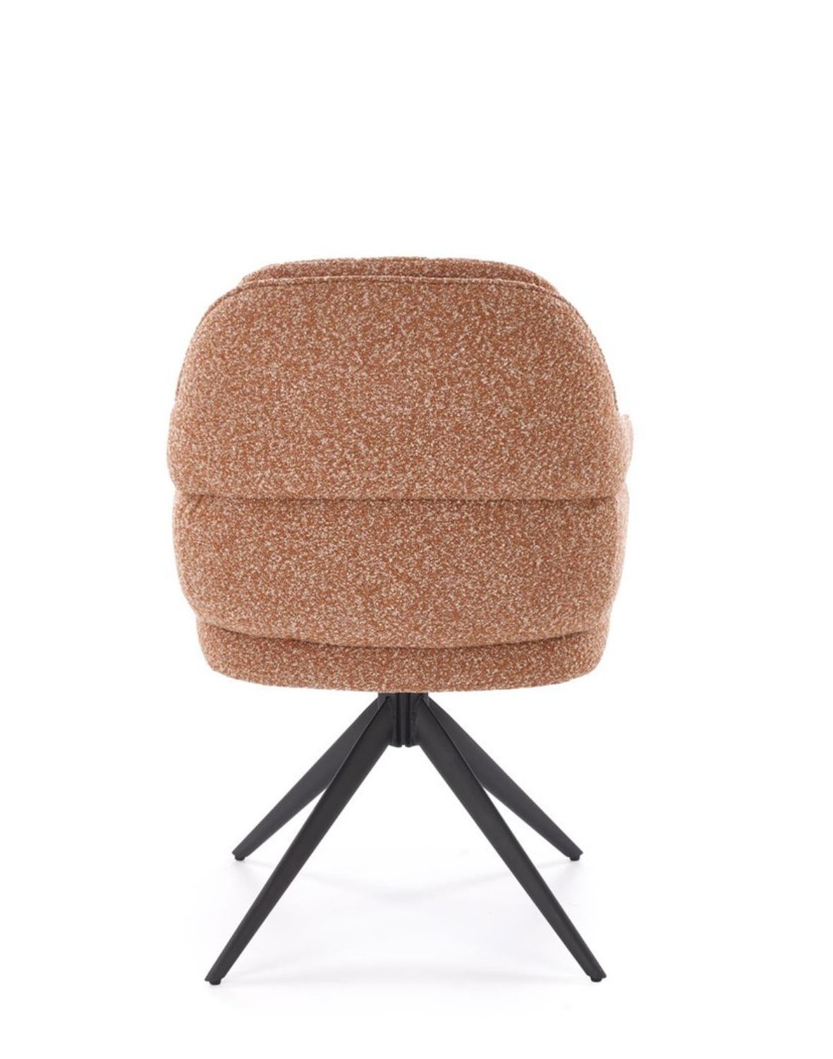 krzesło z funkcją obracania k570, boucle, rude