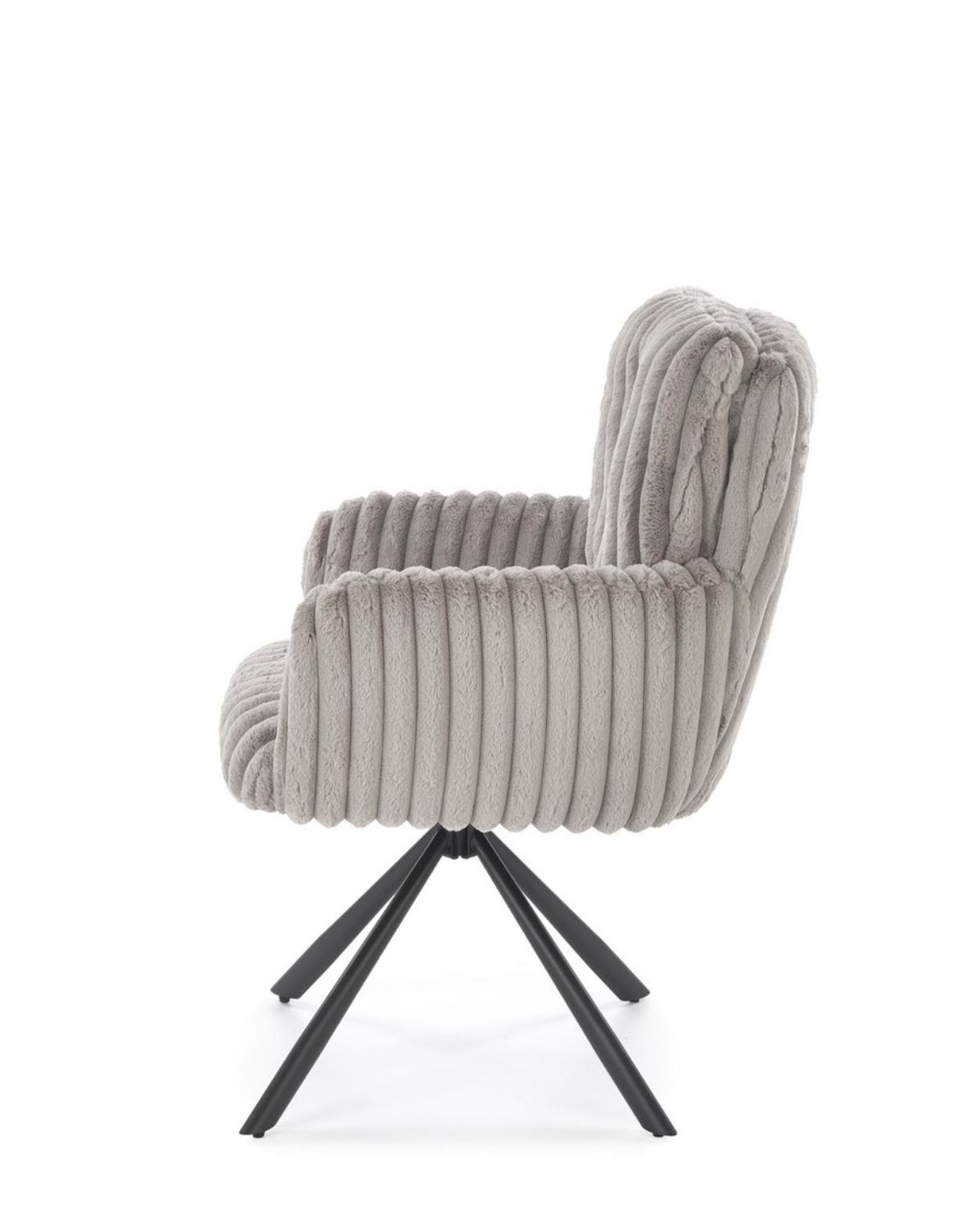 krzesło z funkcją obracania k572 szare, nowoczesne