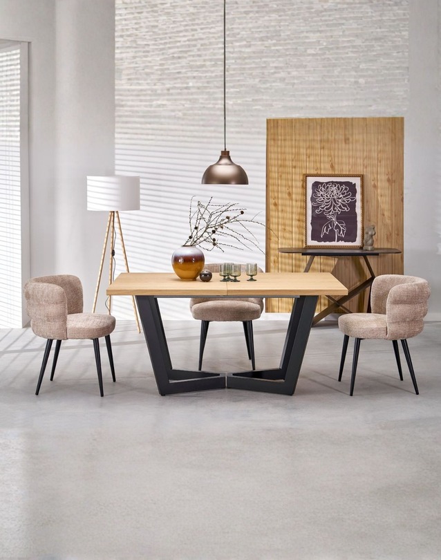 krzesło do jadalni k575, beżowy