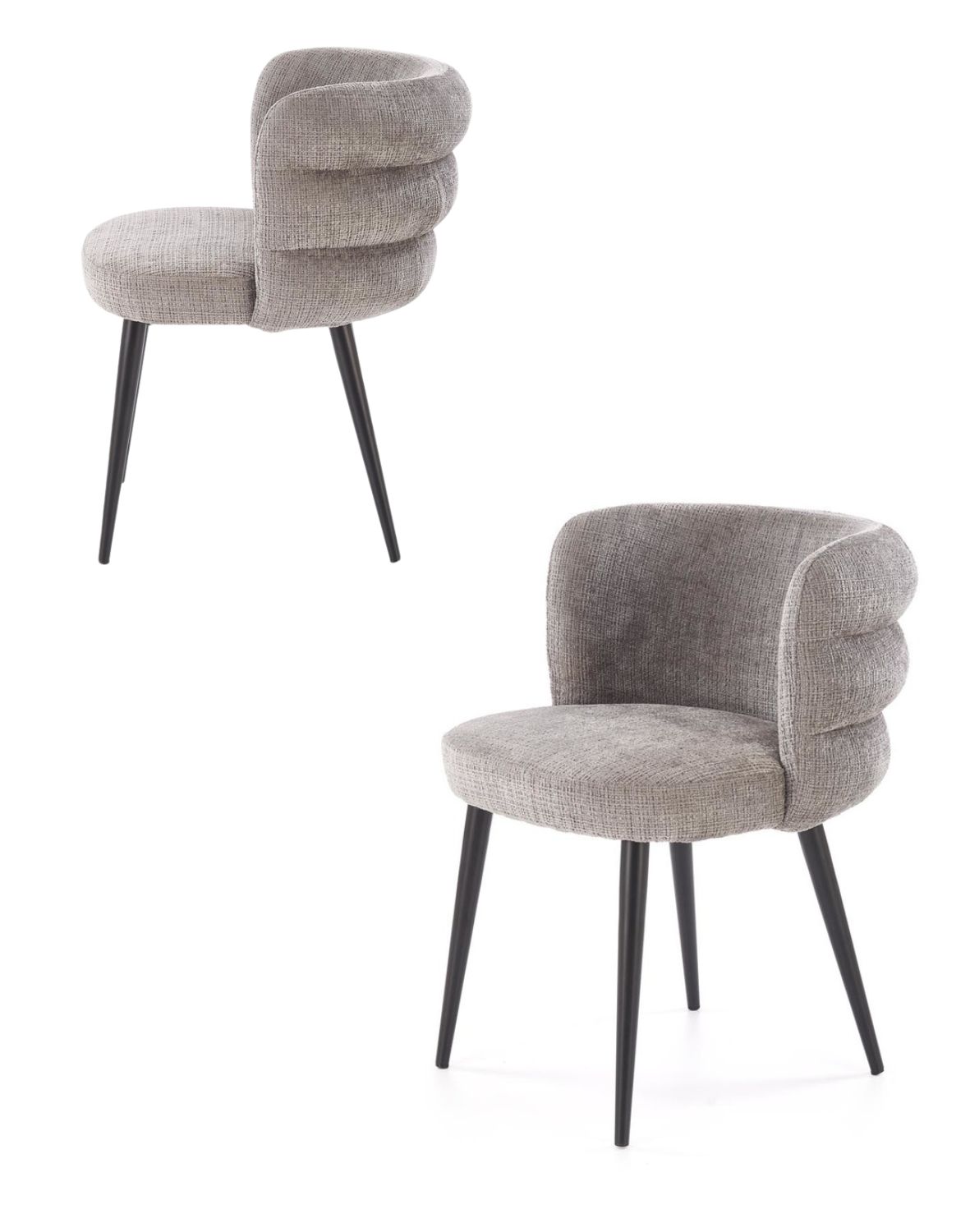 krzesło do jadalni k575, szary