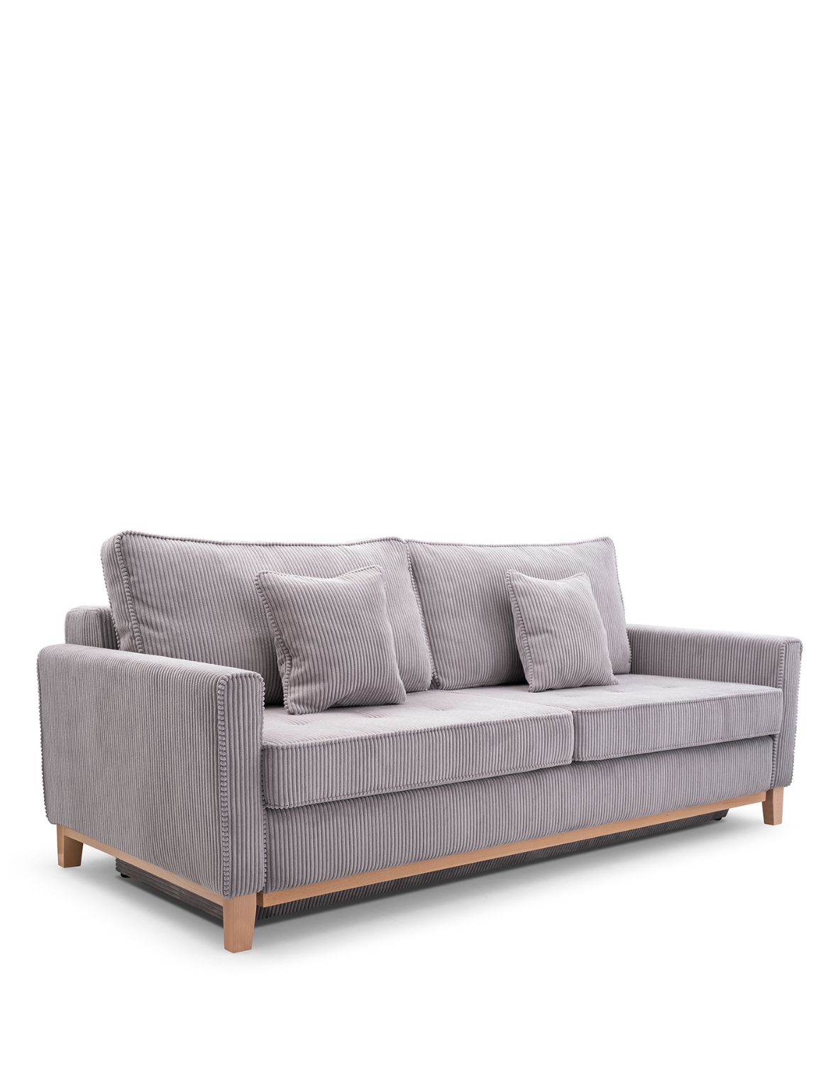 szara kanapa rozkładana aris kinas