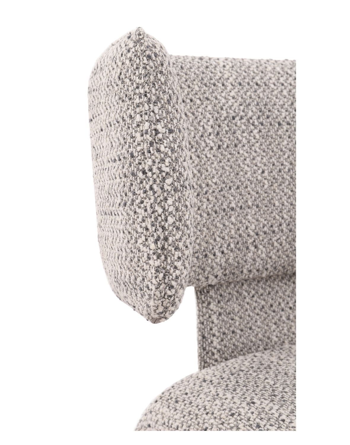 krzesło do jadalni karis m14, tapicerowane, szare