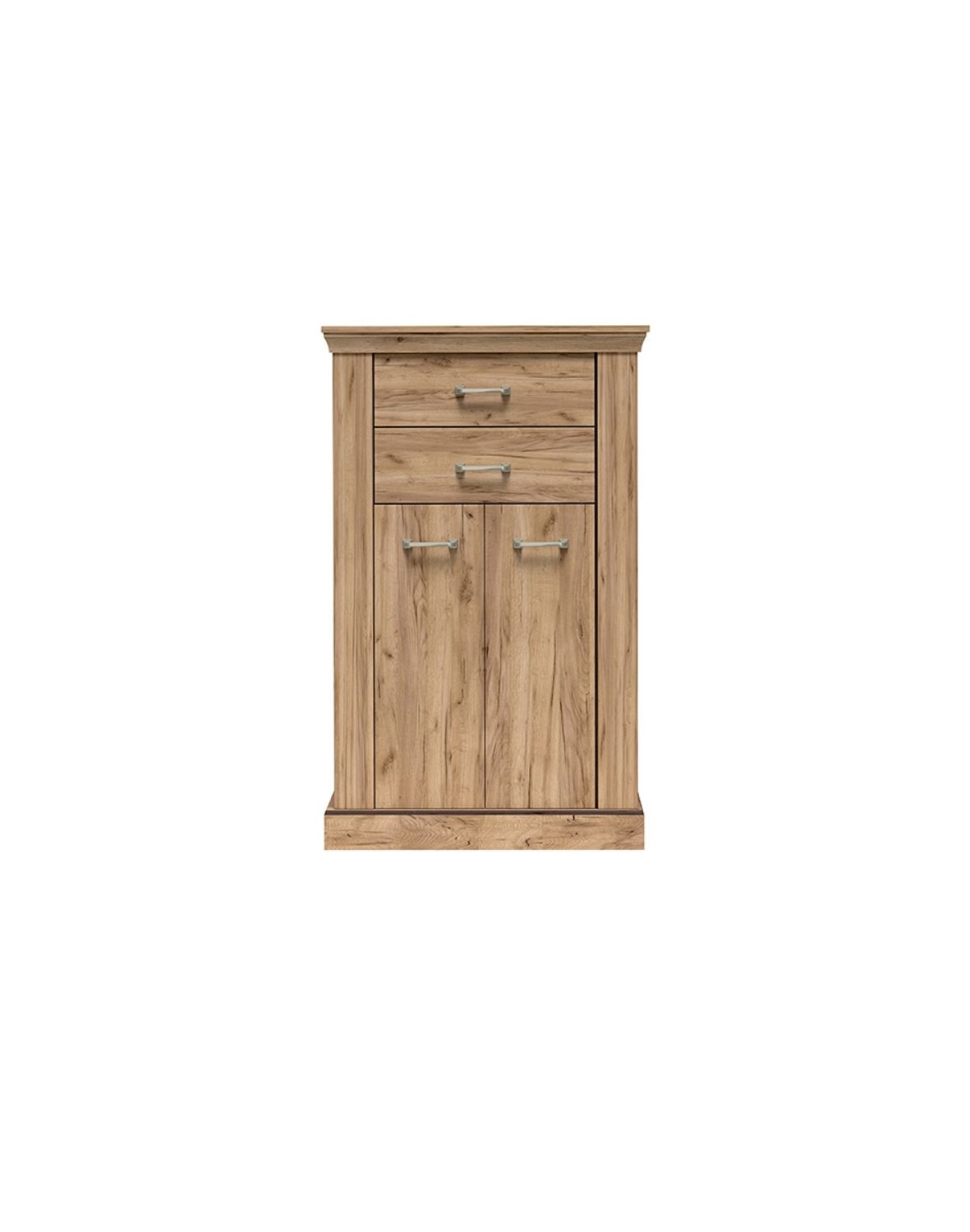 Wąska komoda Antica  A-3 kraft złoty 82 cm