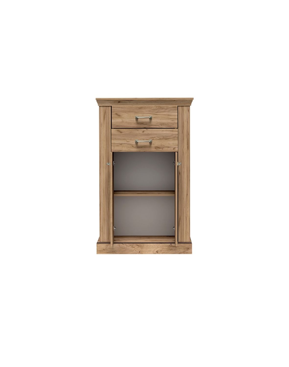 Wąska komoda Antica  A-3 kraft złoty 82 cm