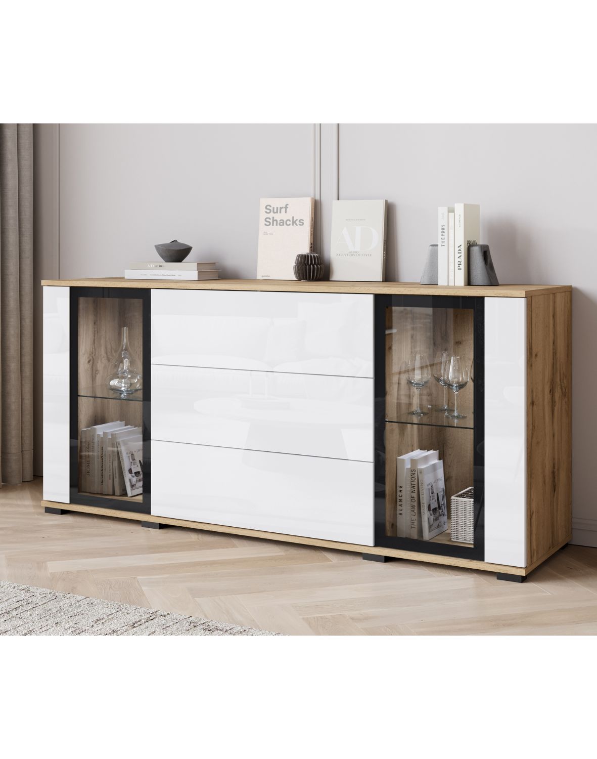 komoda-caro-sb150-bialy-wotan