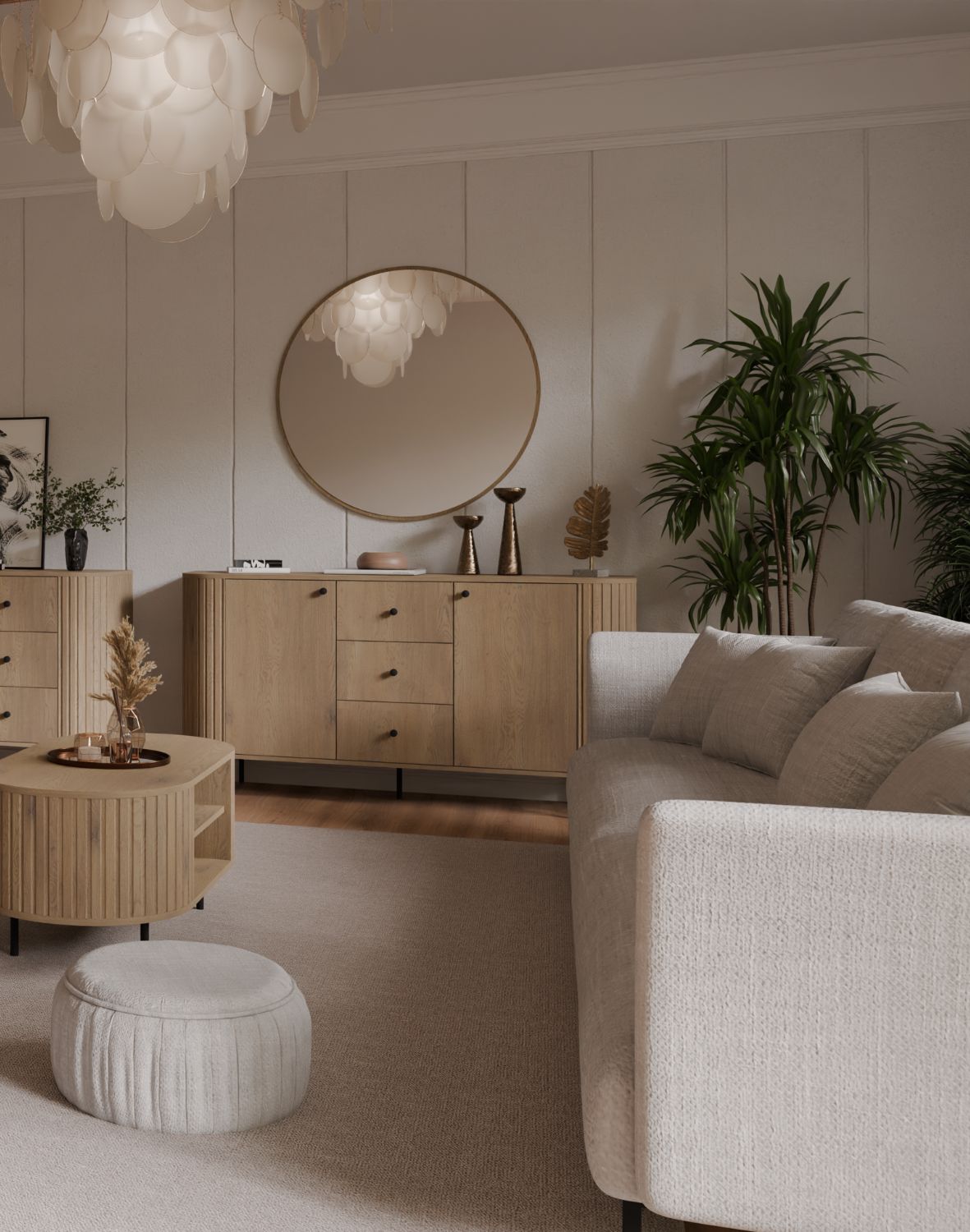 komoda ovalio 2f3s dab cremona typ 823