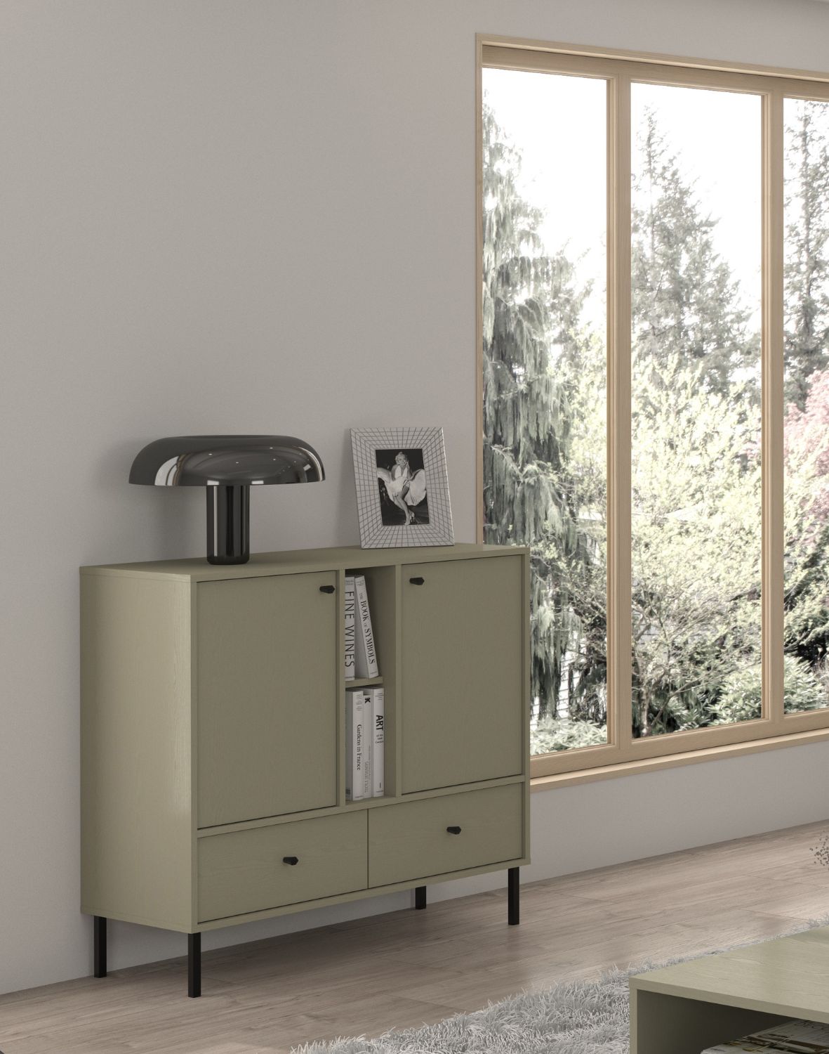 komoda tokyo 2 eukaliptus 2f2s