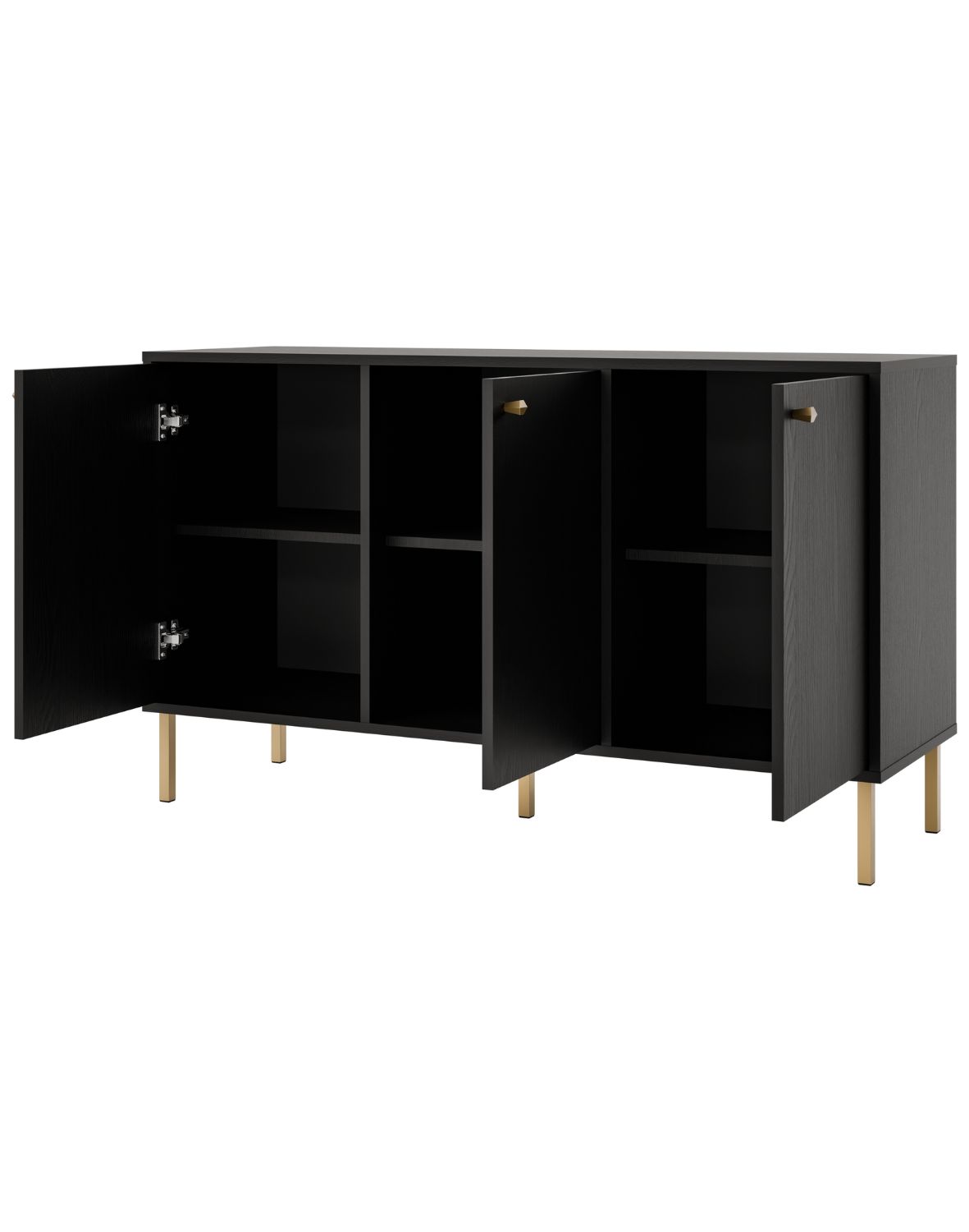 komoda tokyo 2 czarny 3f typ 813