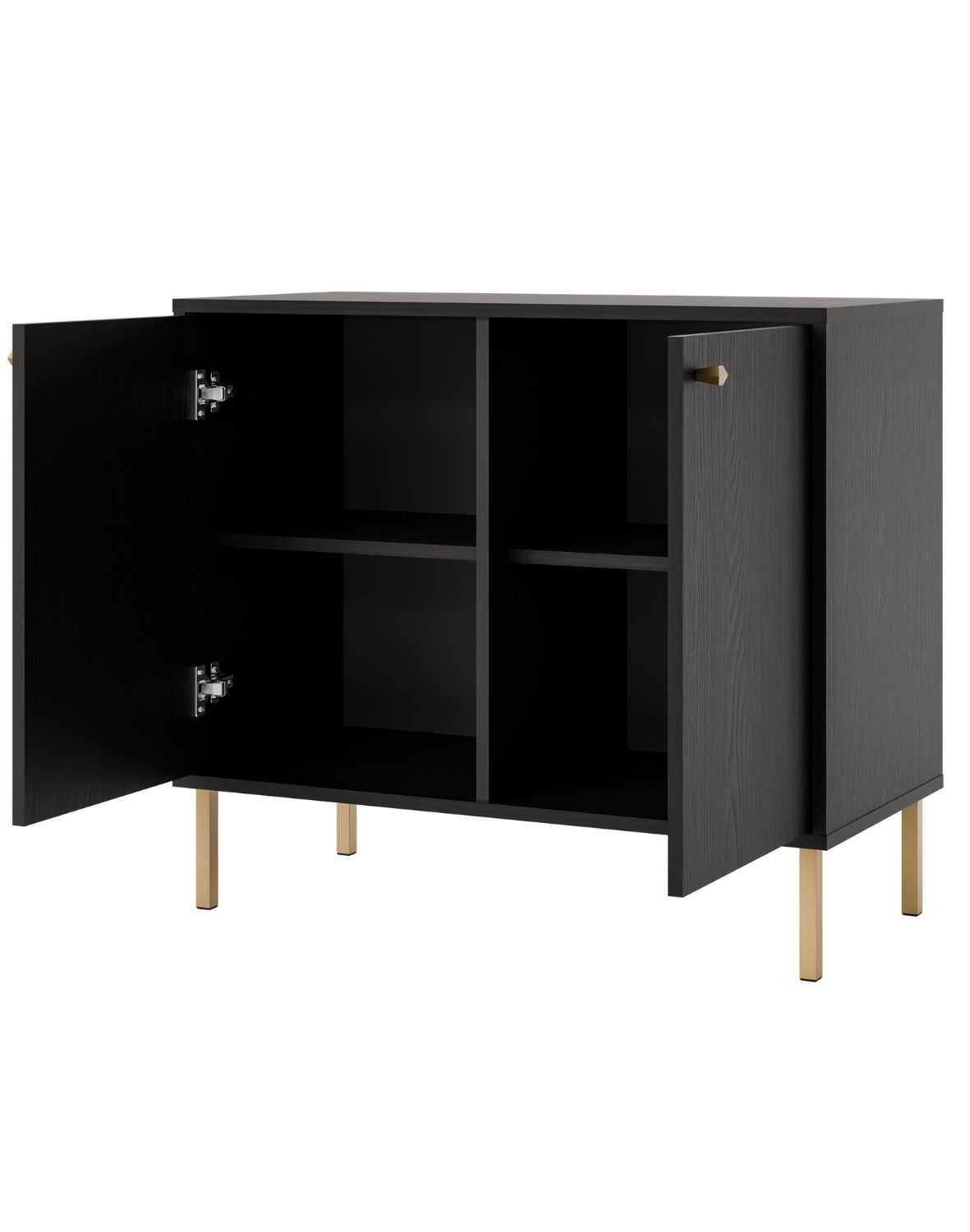 komoda tokyo 2 czarny 2f typ 812