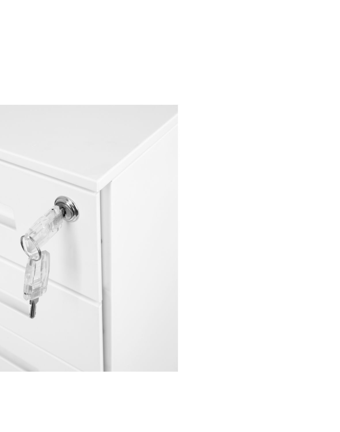 kontenerek pod biurko alto bialy