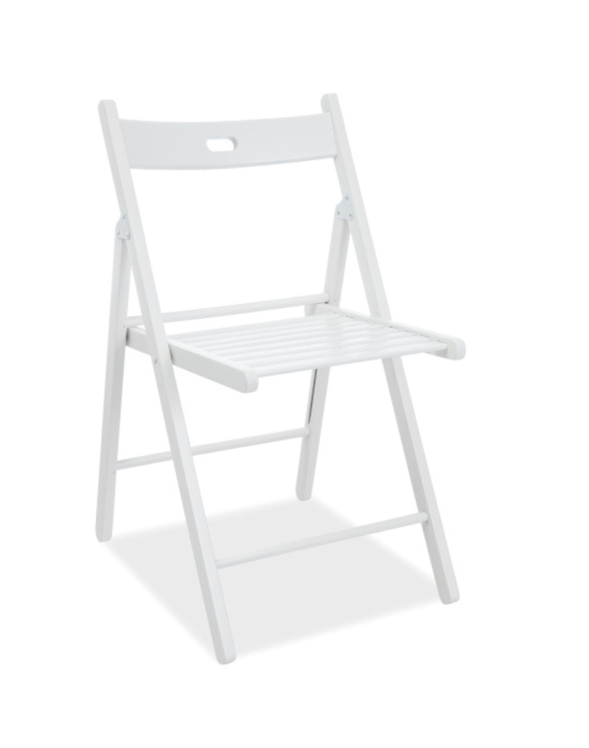 Skládací dřevěná židle SMART II bílá
