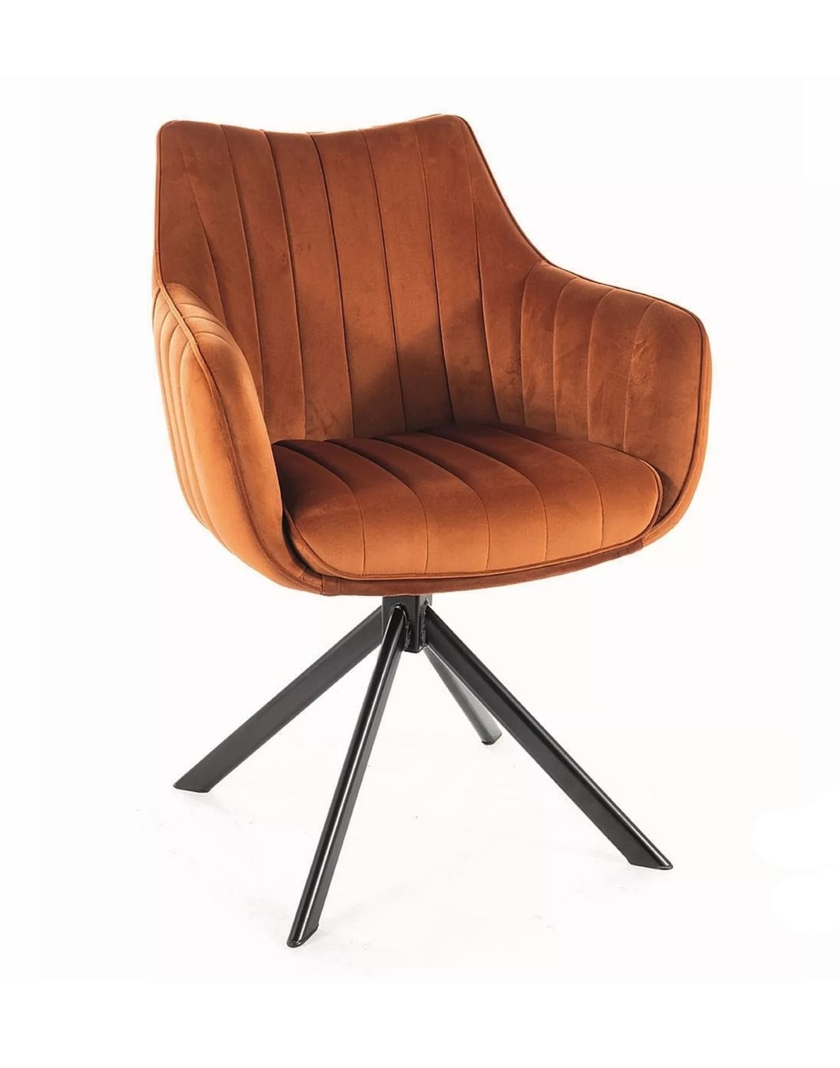 krzeslo azalia velvet cynamonowe