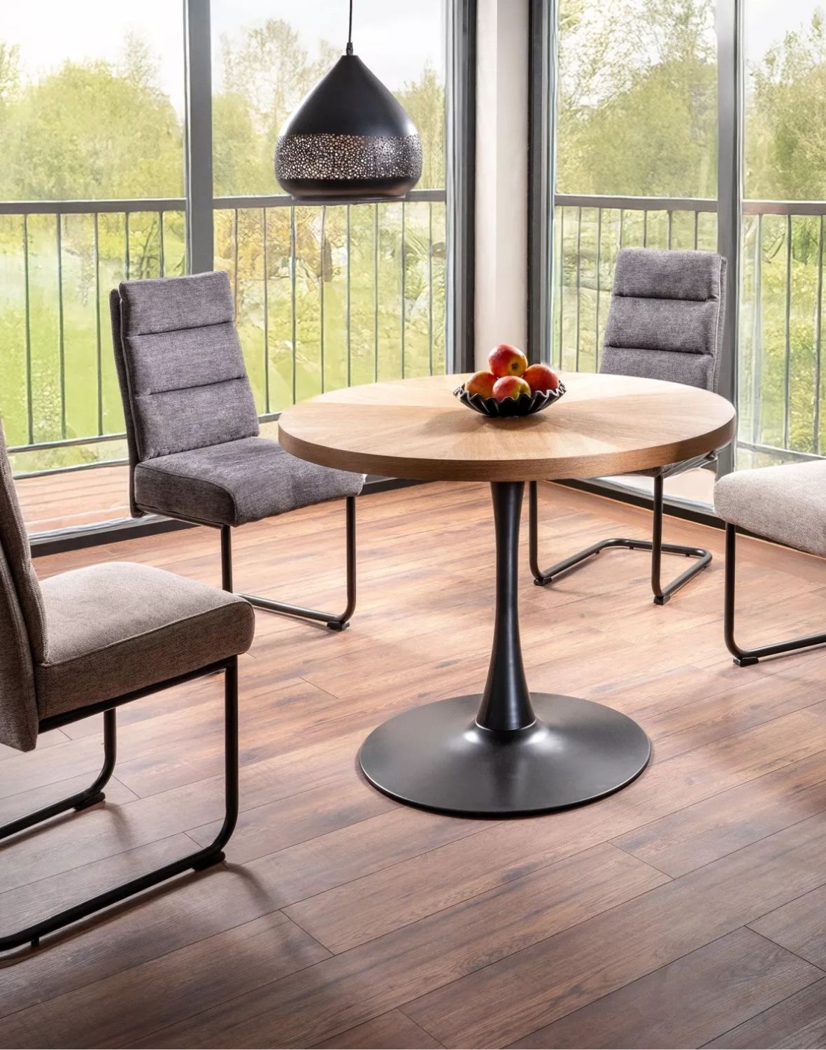 krzeslo berry brego ciemny szary