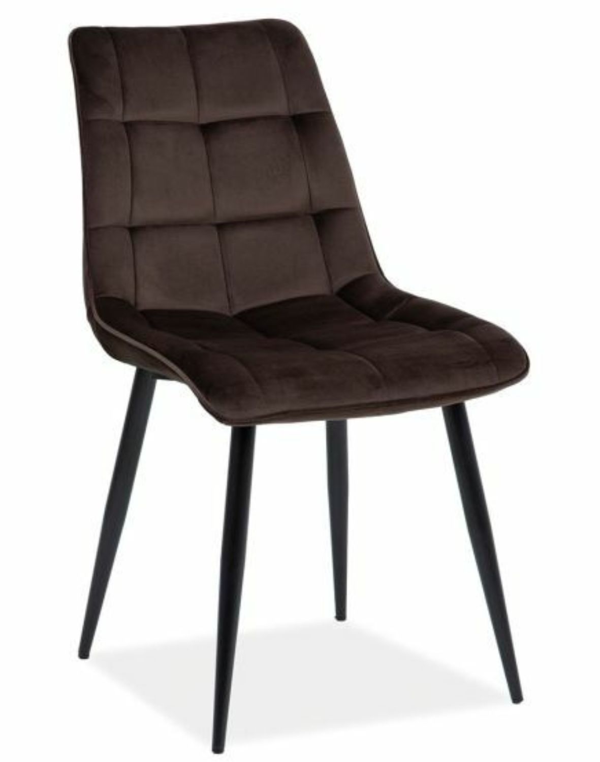 krzeslo choc velvet braz