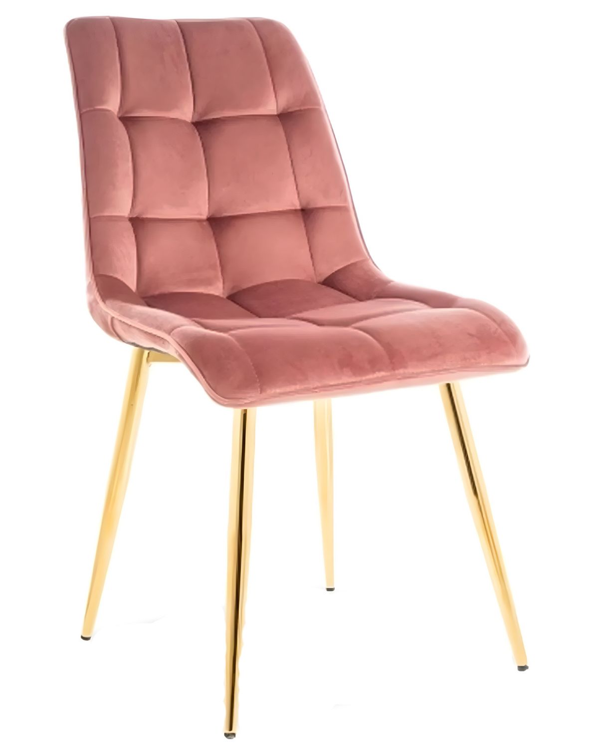 krzeslo chic zloty velvet roz