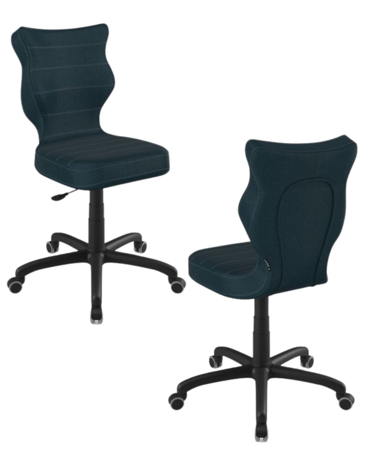 Krzesło dziecięce obrotowe Petit 146-176,5 cm Czarna Podstawa