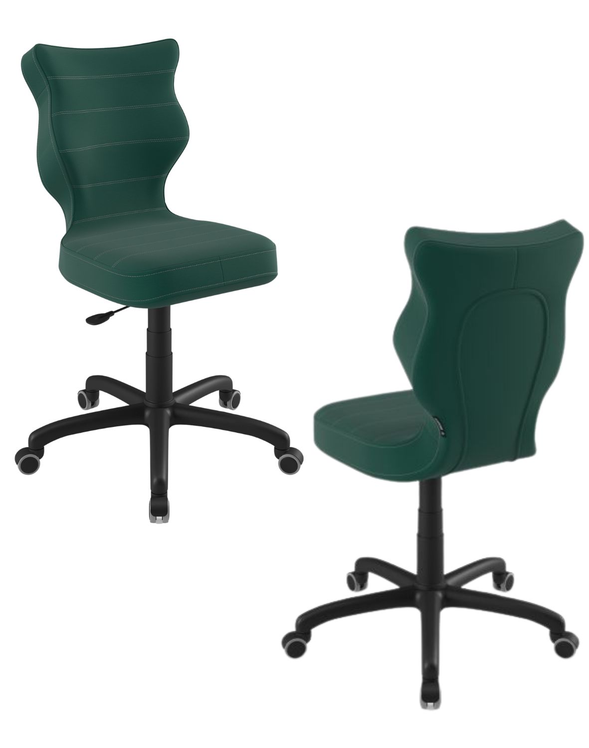 Krzesło dziecięce obrotowe Petit 146-176,5 cm Czarna Podstawa