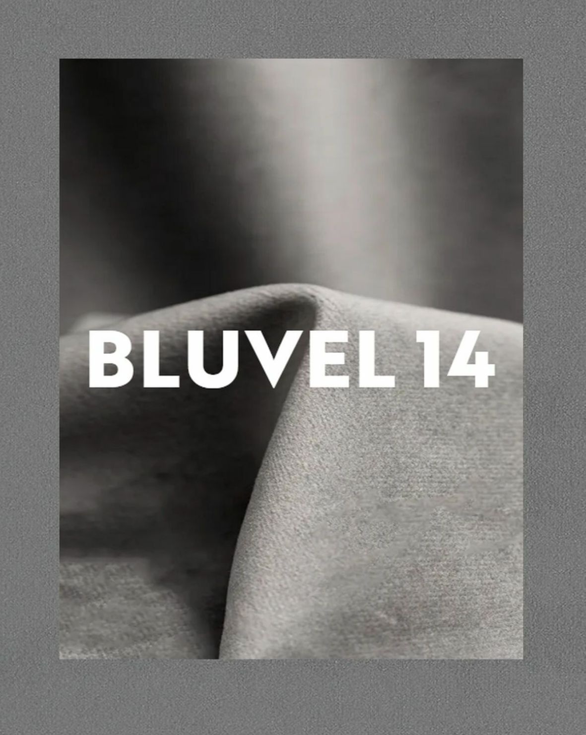 Krzesło Fig Velvet szare