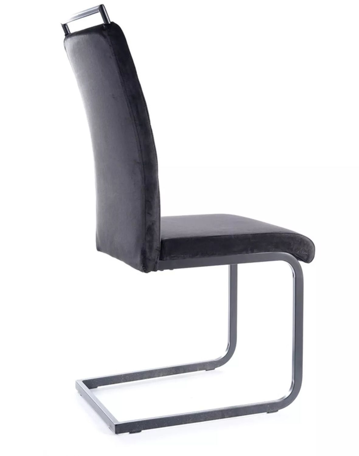 krzeslo h441 velvet czarne