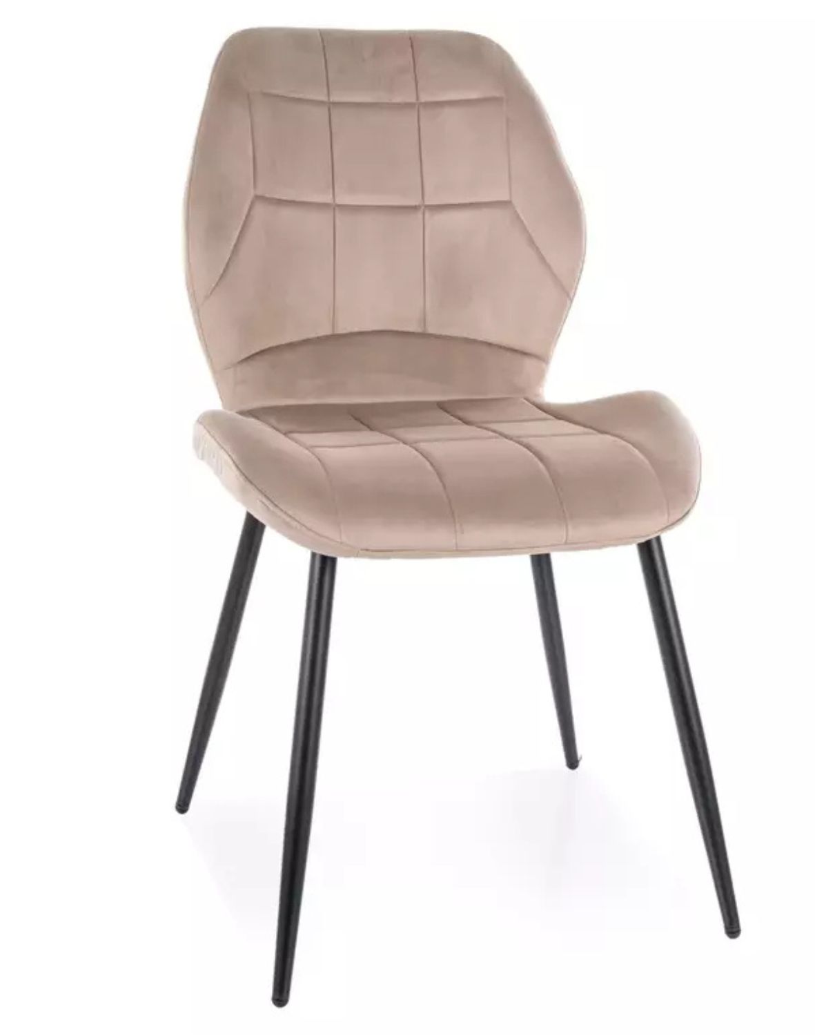 krzeslo jake velvet ciemny bez