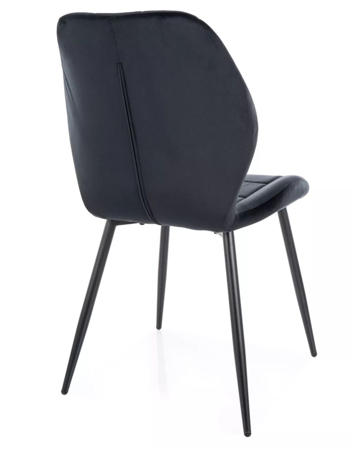 krzeslo jake velvet czarne