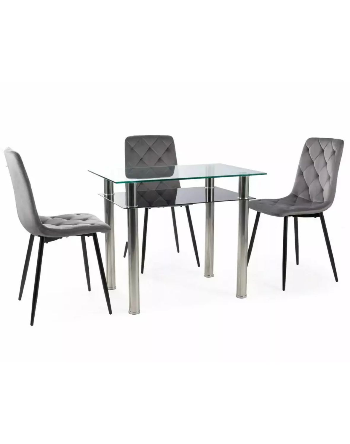 krzeslo jerry velvet szary