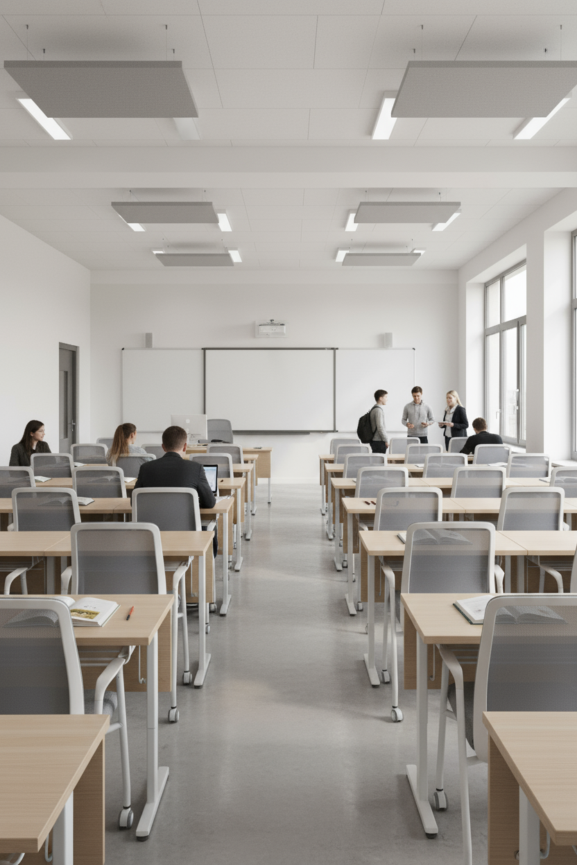 Krzesło konferencyjne Axel 4L Roll White