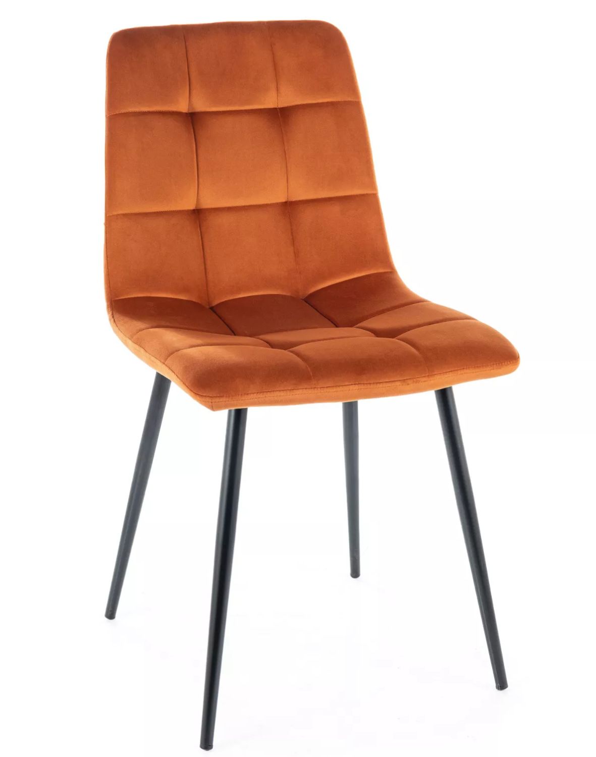 krzeslo mila velvet cynamonowe