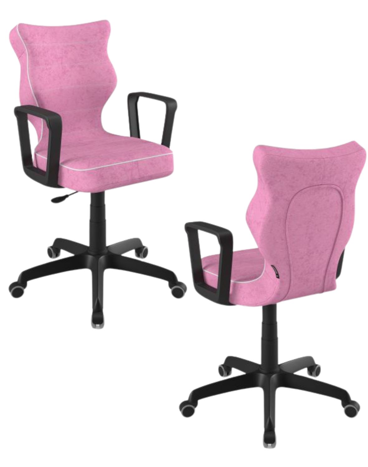 Krzesło młodzieżowe Entelo Norm, Czarna Podstawa, Rozmiar 5 (wzrost 146 - 176,5 cm)