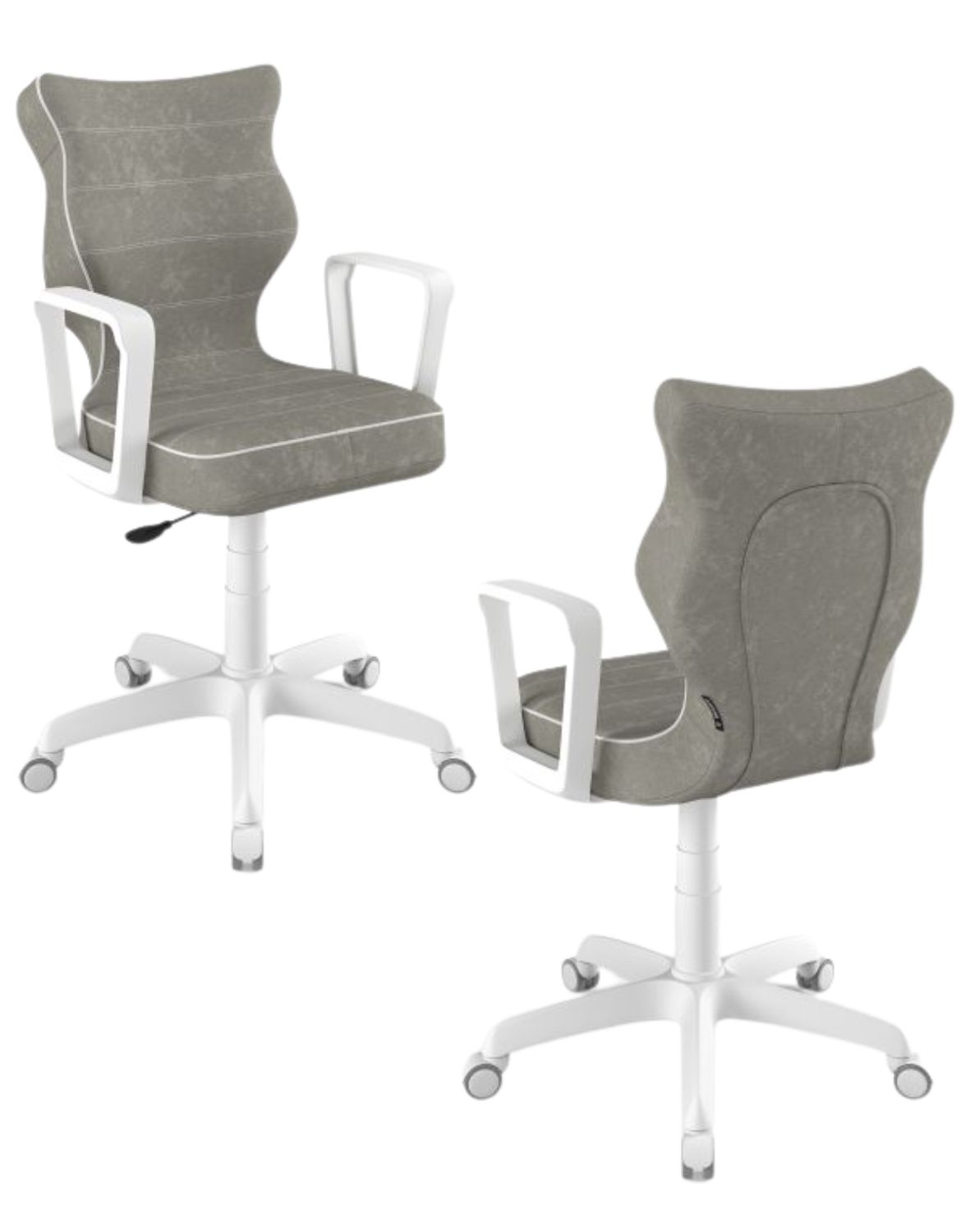 Krzesło młodzieżowe Entelo Norm, Biała Podstawa, Rozmiar 6 (wzrost 159 - 188 cm)