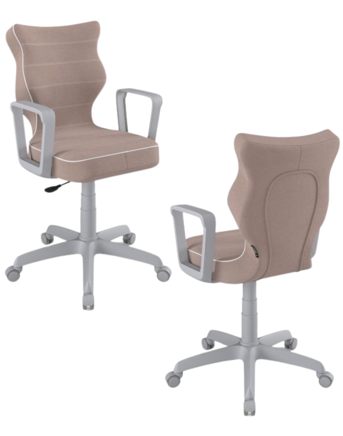 Krzesło młodzieżowe Entelo Norm, Szara Podstawa, Rozmiar 5 (wzrost 146 - 176,5 cm)