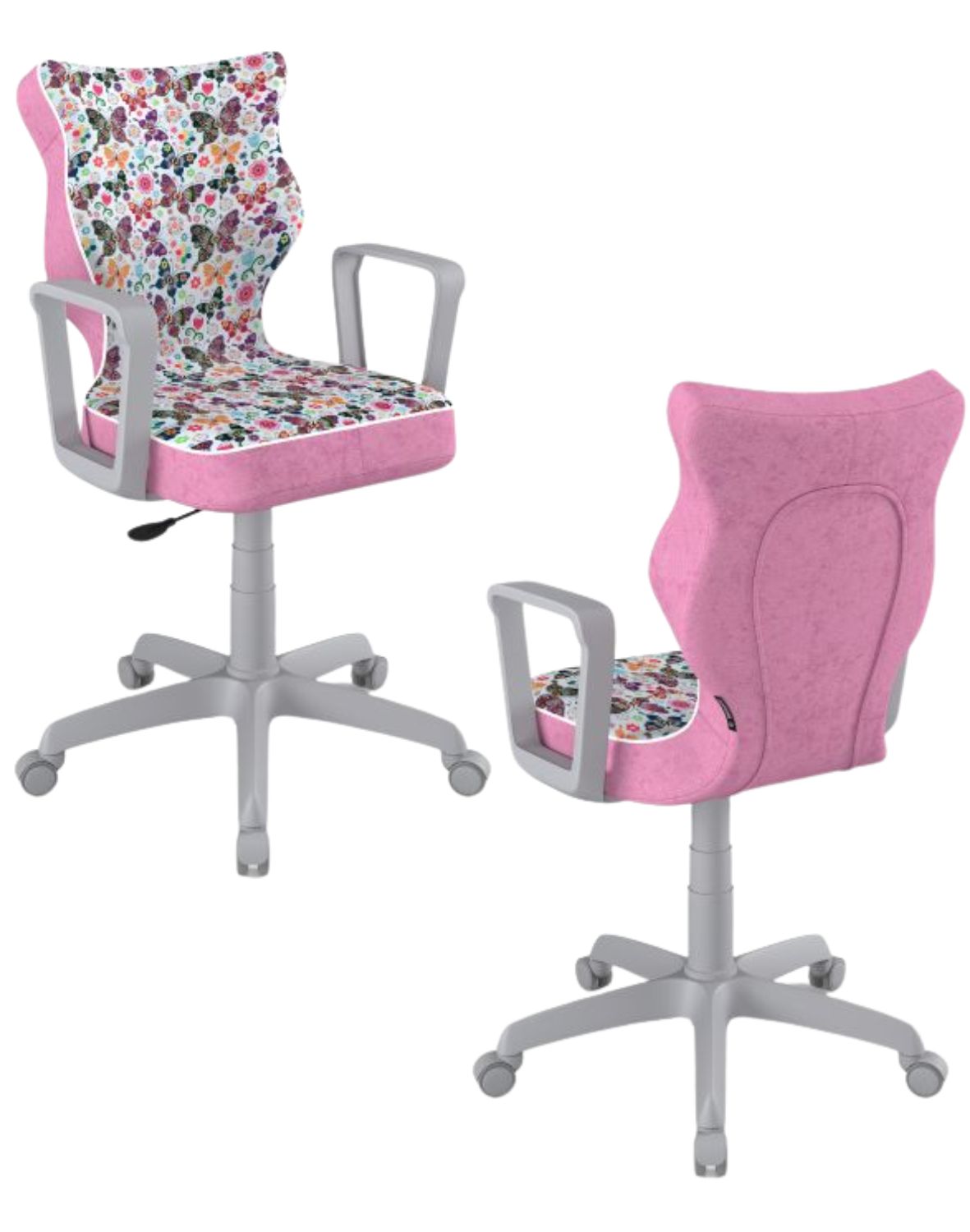 Krzesło młodzieżowe Entelo Norm, Szara Podstawa, Rozmiar 5 (wzrost 146 - 176,5 cm)