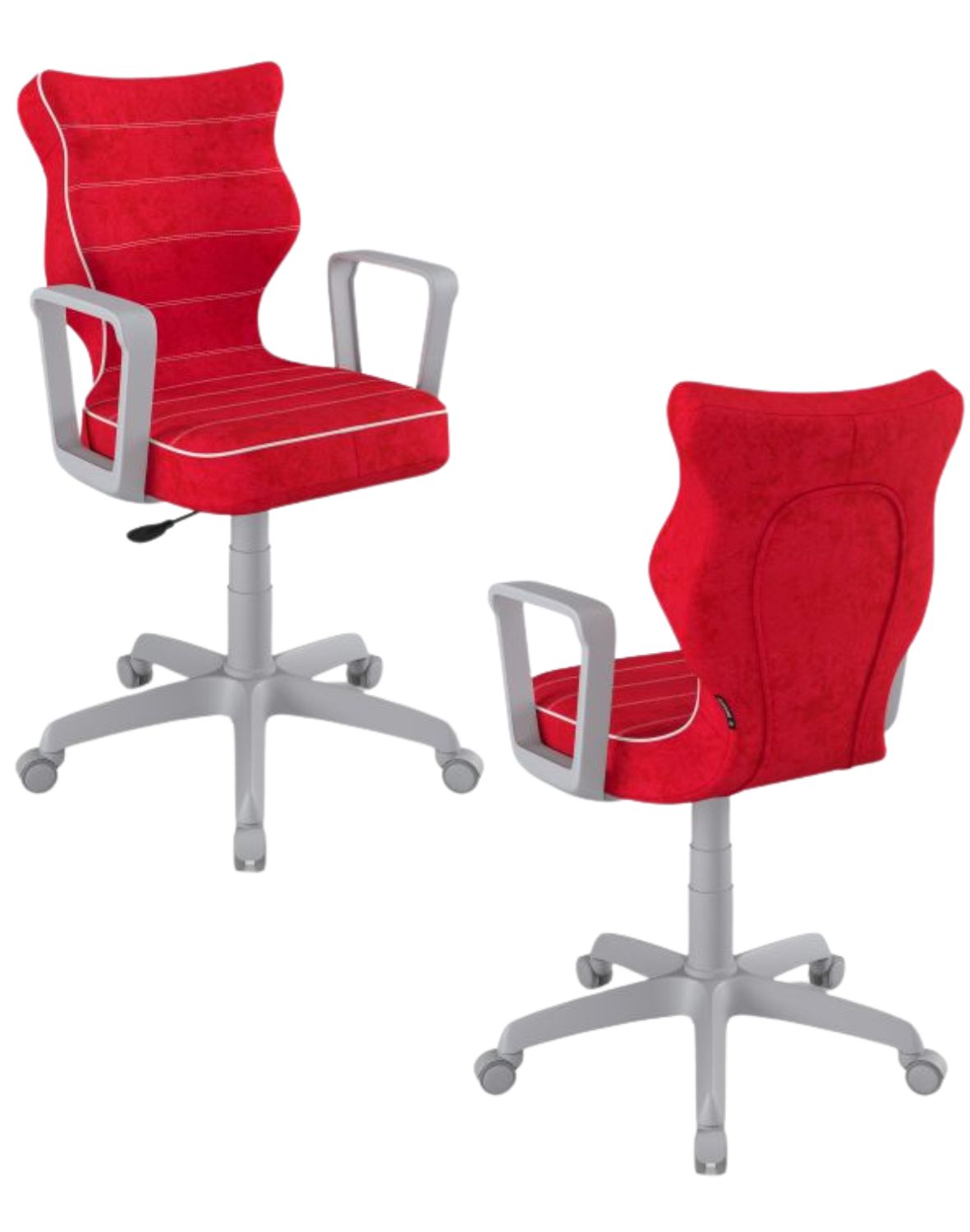 Krzesło młodzieżowe Entelo Norm, Szara Podstawa, Rozmiar 5 (wzrost 146 - 176,5 cm)