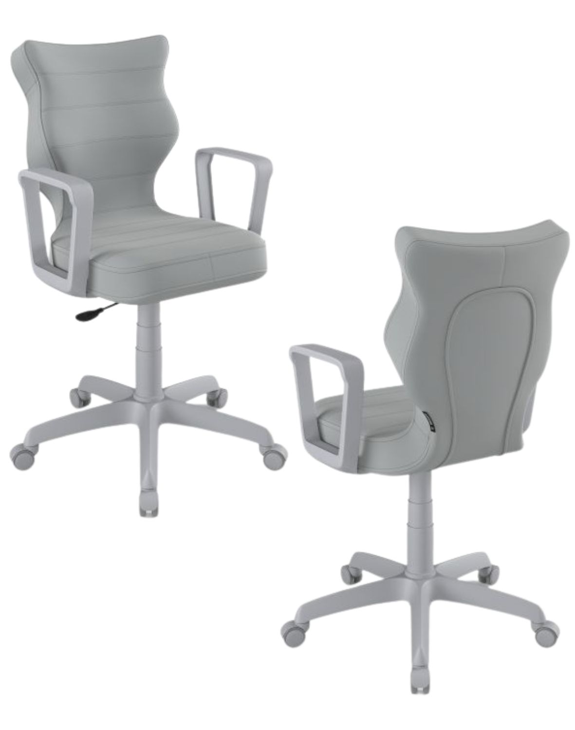 Krzesło młodzieżowe Entelo Norm, Szara Podstawa, Rozmiar 6 (wzrost 159 - 188 cm)