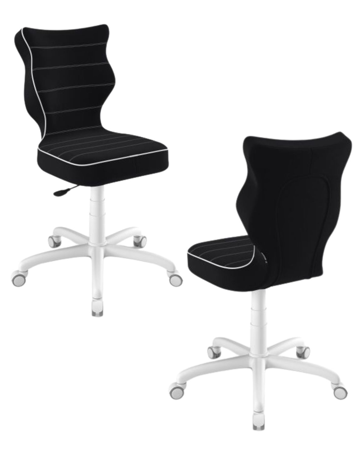 Krzesło dziecięce obrotowe Petit 159-188 cm Biała Podstawa