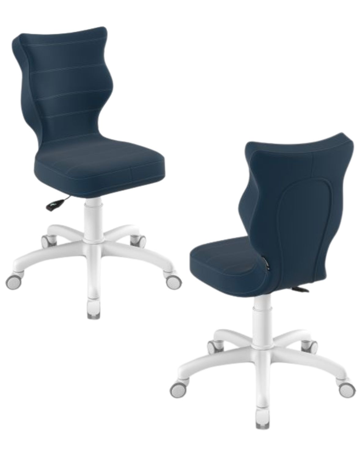 Krzesło dziecięce obrotowe Petit 159-188 cm Biała Podstawa