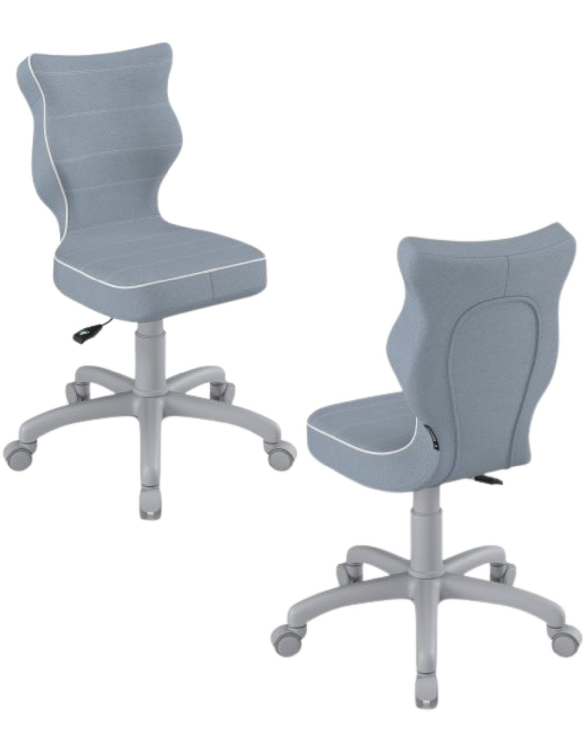 rzesło dziecięce obrotowe Petit 146-176,5 cm Szara Podstawa